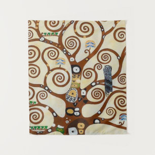 Tenture Arbre De Vie Gustav Klimt Version Restaurée