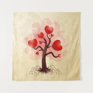 Tenture Arbre des coeurs