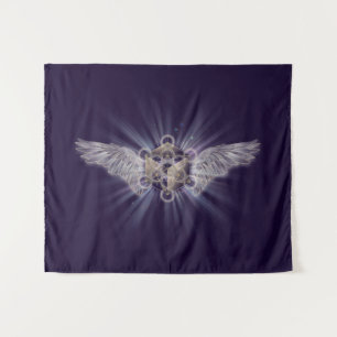 Tenture Archangel Metatron - Le Cube de Metatron