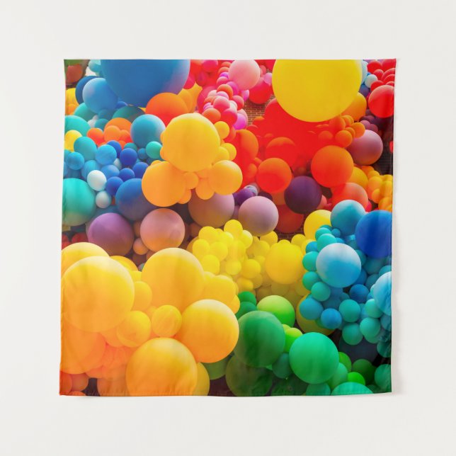 Tenture Arrière - plan abstrait brillant de jumble de arc- (Devant)