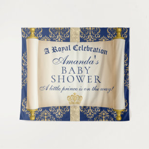 Tenture Arrière-plan du Baby shower de défilement élégant