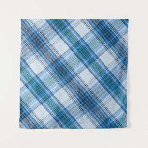 Tenture Arrière - plan en tissu de toile rayé coloré