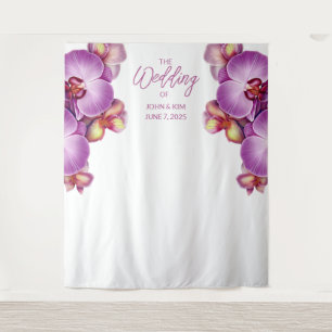 Tenture Arrière-plan Mariage des orchidées florales