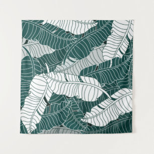 Tenture Arrière - plan Motif Feuille vintage