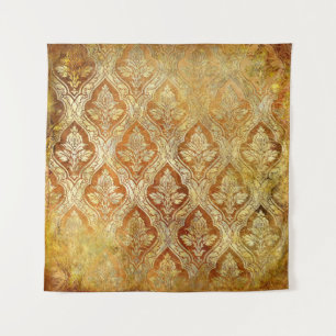 Tenture arrière - plan vintage doré