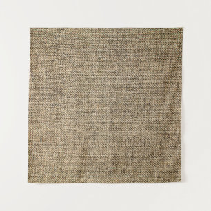 Tenture Arrière-sol en lin naturel, sac, beige