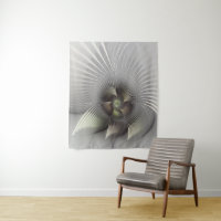 Art fractal de forme 3D abstraite moderne