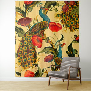 Tenture Art Nouveau Elégance : Sidewall, The Peacock, 1896