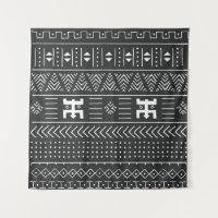 Art Tribal Africain : Géométrique Noir & Blanc