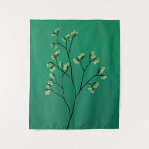 Tenture Art végétal minimaliste Plante vert