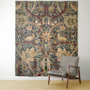 Tenture Art Vintage d'Oiseau de William Morris Bullerswood