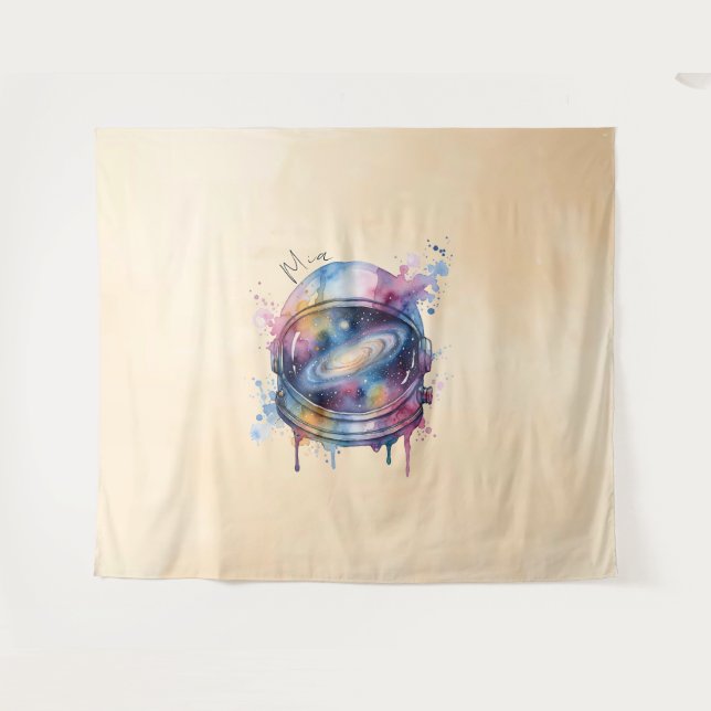 Tenture Astronaute (Devant (Horizontal))