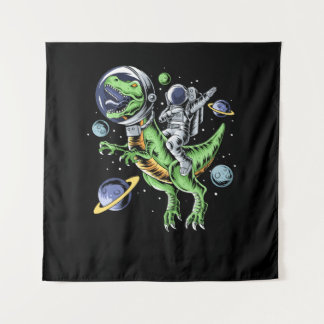 Tenture Astronaute - T-Rex Dinosaur Astro T-Rex Space