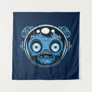 Tenture Astronaute zombie