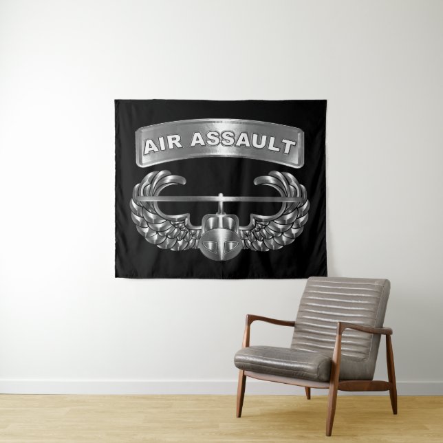 Tenture Attaque aérienne (En situation (horizontale))