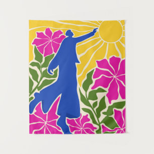 Tenture Atteindre au-delà des limites