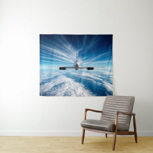 Tenture Au-delà de l'horizon : la Concorde de derrière