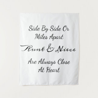 Tenture Aunt & Niece Quote – Side By Side or Miles Apart