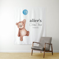 Baby shower Garçon Teddy Bear