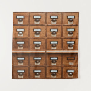 Tenture Bac Brown en bois