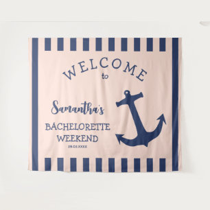 Tenture Bachelorette Bachelorette Ancre Nautique