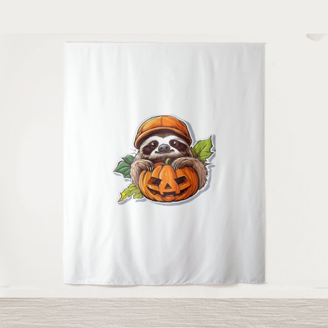 Tenture Baguette classique Halloween Halloween Sticker (Devant)