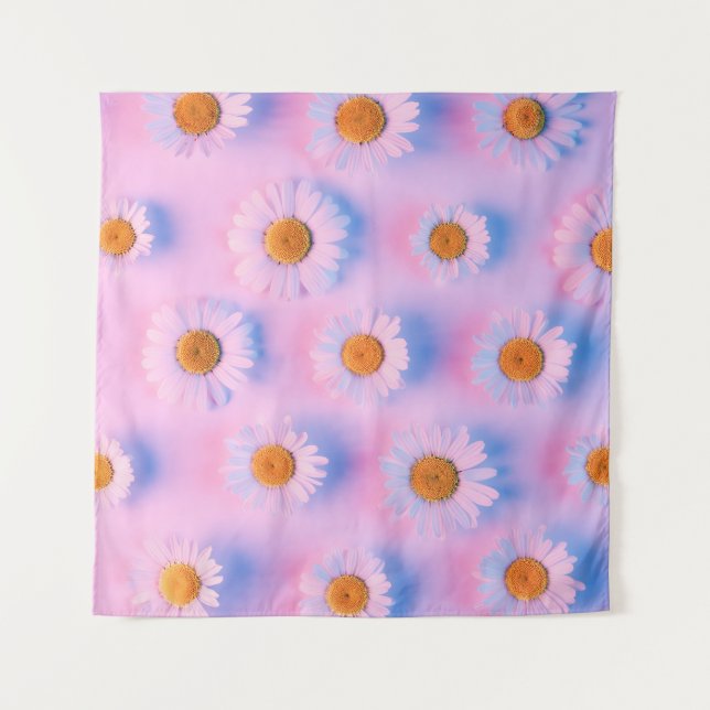 Tenture Baie multicolore à néon. (Devant)