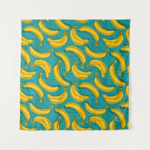 Tenture Banane jaune : Noir Vintage