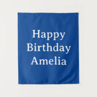 Bannière d'anniversaire personnalisée Drapeau de n