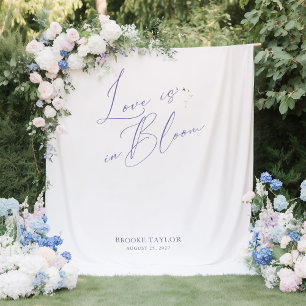 Tenture Bannière d'arrière-plan de Fête des mariées élégan