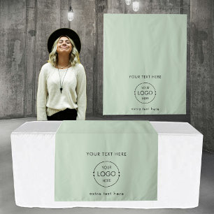 Tenture Bannière de chemin de table pour boutique éphémère