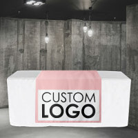 Bannière de chemin de table pour Pop Up Shop avec