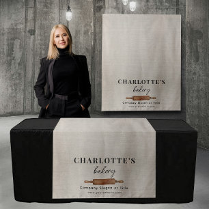 Tenture Bannière de chemin de table pour Pop Up Shop en li