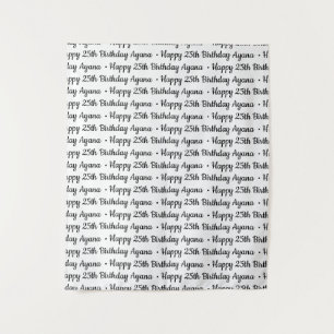 Tenture Bannière en tissu personnalisée avec répétition de