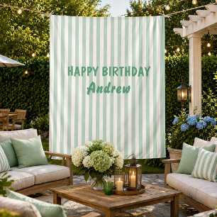 Tenture Bannière Personnalisée Joyeux Anniversaire Tapisse