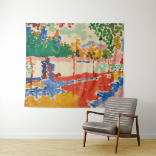 Tenture Banques fluviales   Andre Derain  