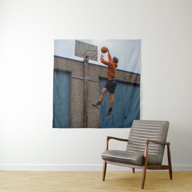 Tenture Basket-ball Cool (En situation)