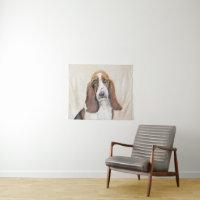 Basset Hound Peinture - Cute Original Chien Art