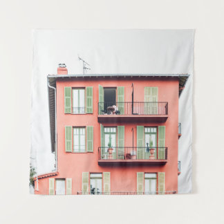 TENTURE BÂTIMENT DE 4 ÉTAGES ORANGE ET VERT