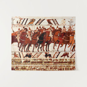TENTURE BAYEUX TAPESTRIE ARMÉE NORMALE, CHEVALIERS
