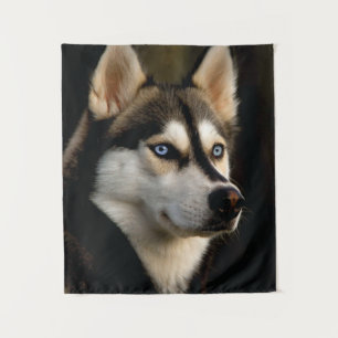 Tenture Beau Oreiller Husky Lrow