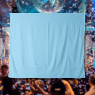 Tenture Bébé bleu couleur solide Classique Élégant