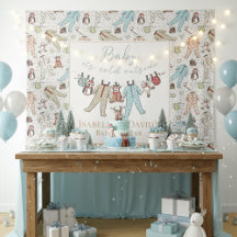 Bébé son Baby shower froid à l'extérieur de l'hive