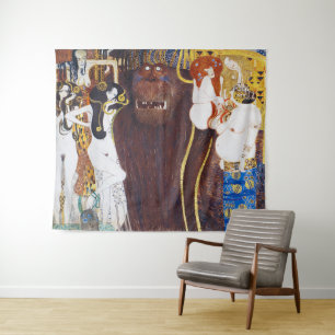 Tenture Beethoven Frieze (détail), Gustav Klimt