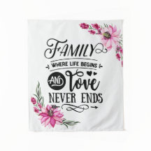 Belle Citation de Famille Florale Rose