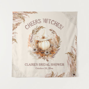 Tenture Belle sorcière Halloween Fête des mariées fond