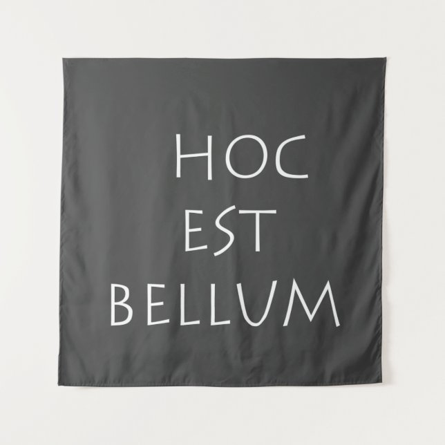 Tenture Bellum de mesure (Devant)