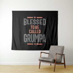 Tenture Béni D'Être Appelé Grumpa Grand-père