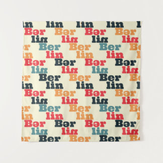 Tenture Berlin Digital Creative, Motif imprimé.