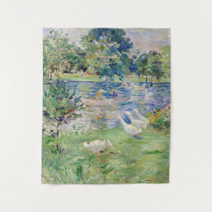 Tenture Berthe Morisot - Fille en bateau avec oie